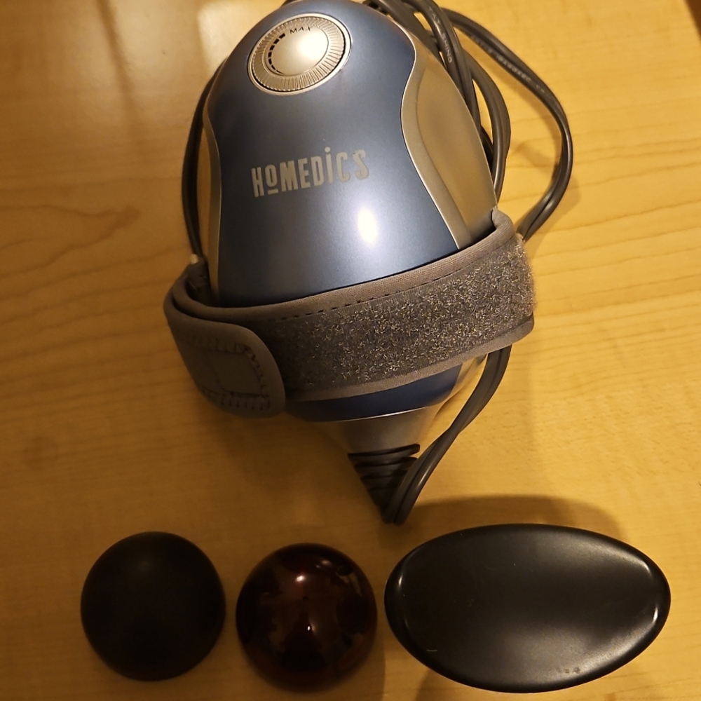 HoMedics Palm Percussion Massager plus heat - Like New!